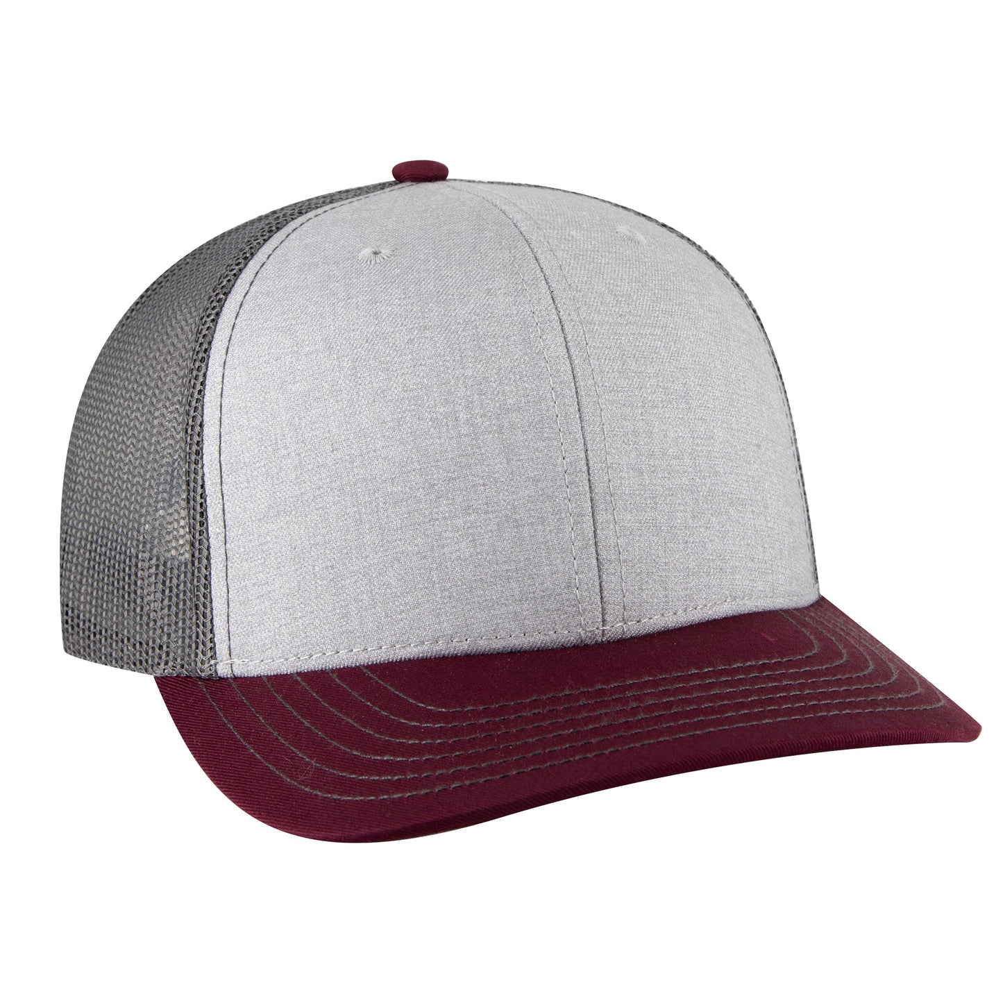 Otto Cap 112-1 6 Panel Mid Profile Mesh Back Trucker Cap