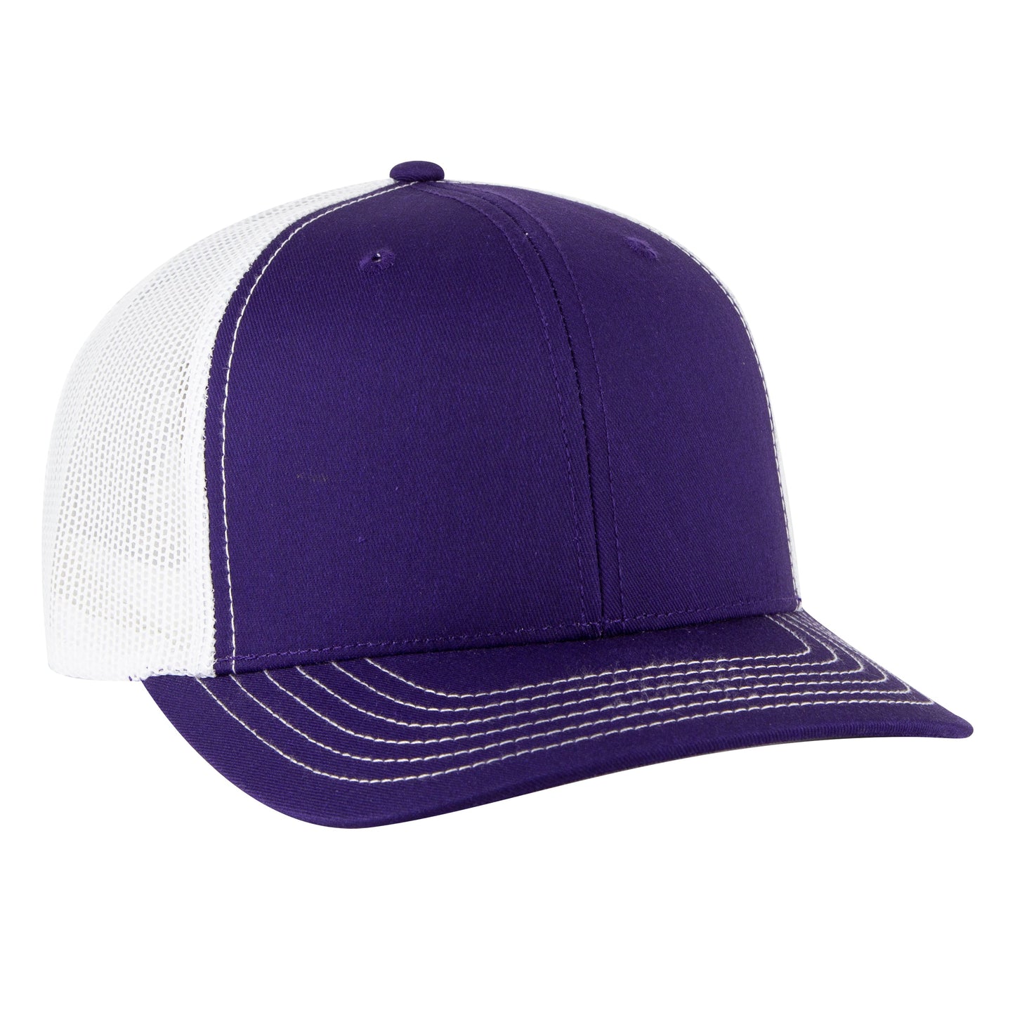 Otto Cap 112-1 6 Panel Mid Profile Mesh Back Trucker Cap