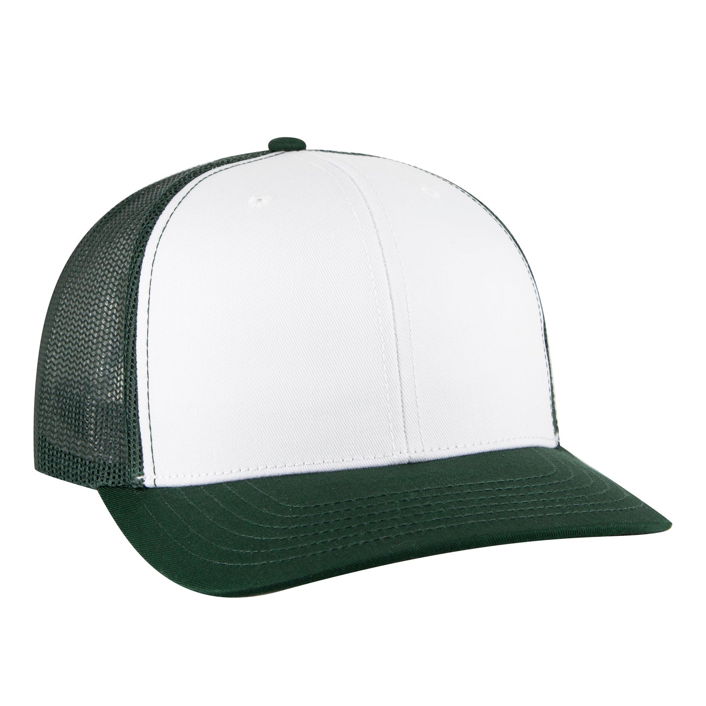 Otto Cap 112-1 6 Panel Mid Profile Mesh Back Trucker Cap