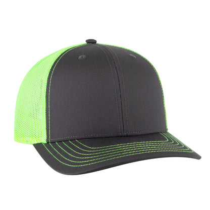 Otto Cap 112-1 6 Panel Mid Profile Mesh Back Trucker Cap