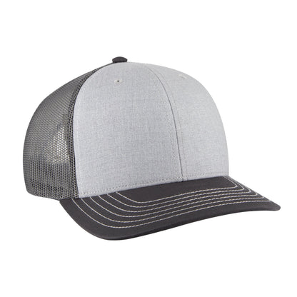 Otto Cap 112-1 6 Panel Mid Profile Mesh Back Trucker Cap