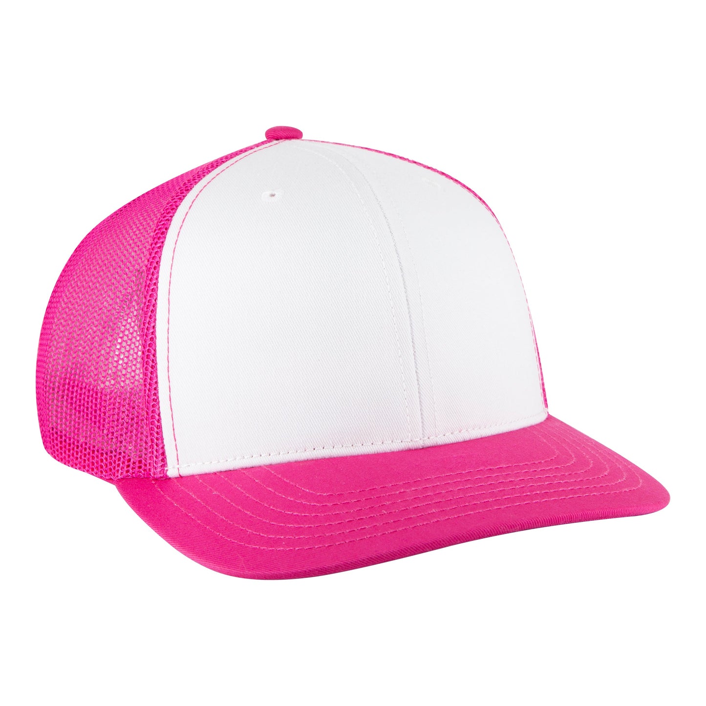Otto Cap 112-1 6 Panel Mid Profile Mesh Back Trucker Cap