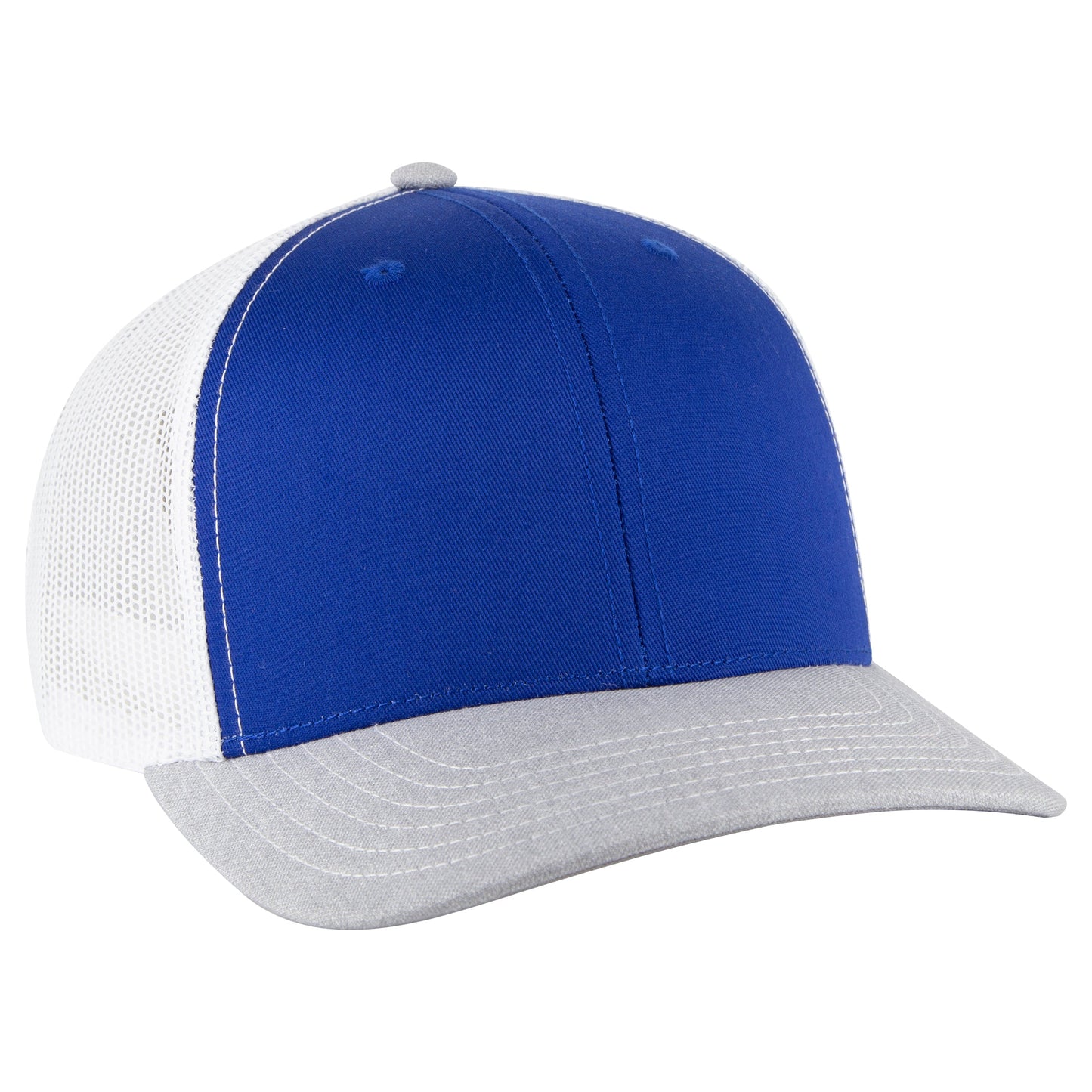 Otto Cap 112-1 6 Panel Mid Profile Mesh Back Trucker Cap