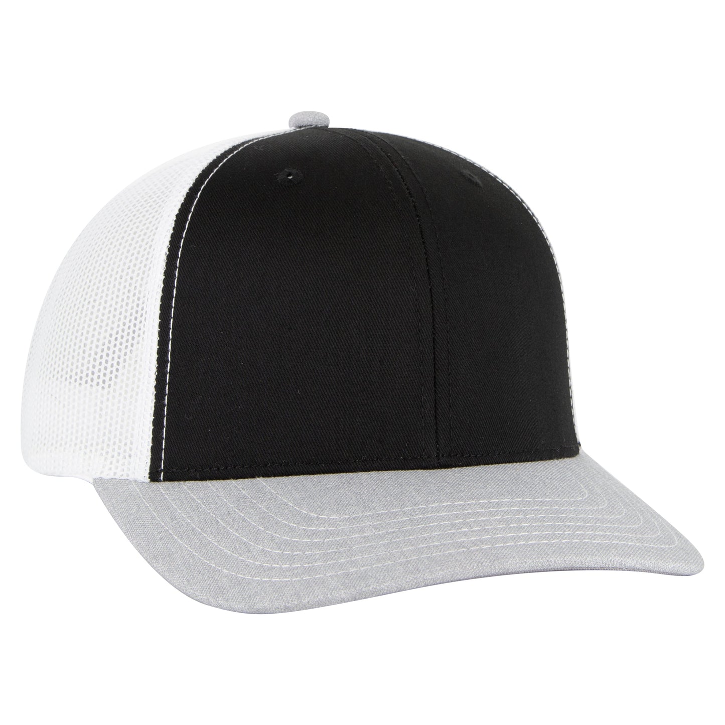 Otto Cap 112-1 6 Panel Mid Profile Mesh Back Trucker Cap