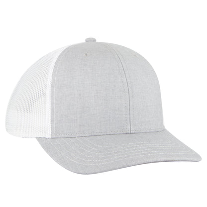 Otto Cap 112-1 6 Panel Mid Profile Mesh Back Trucker Cap
