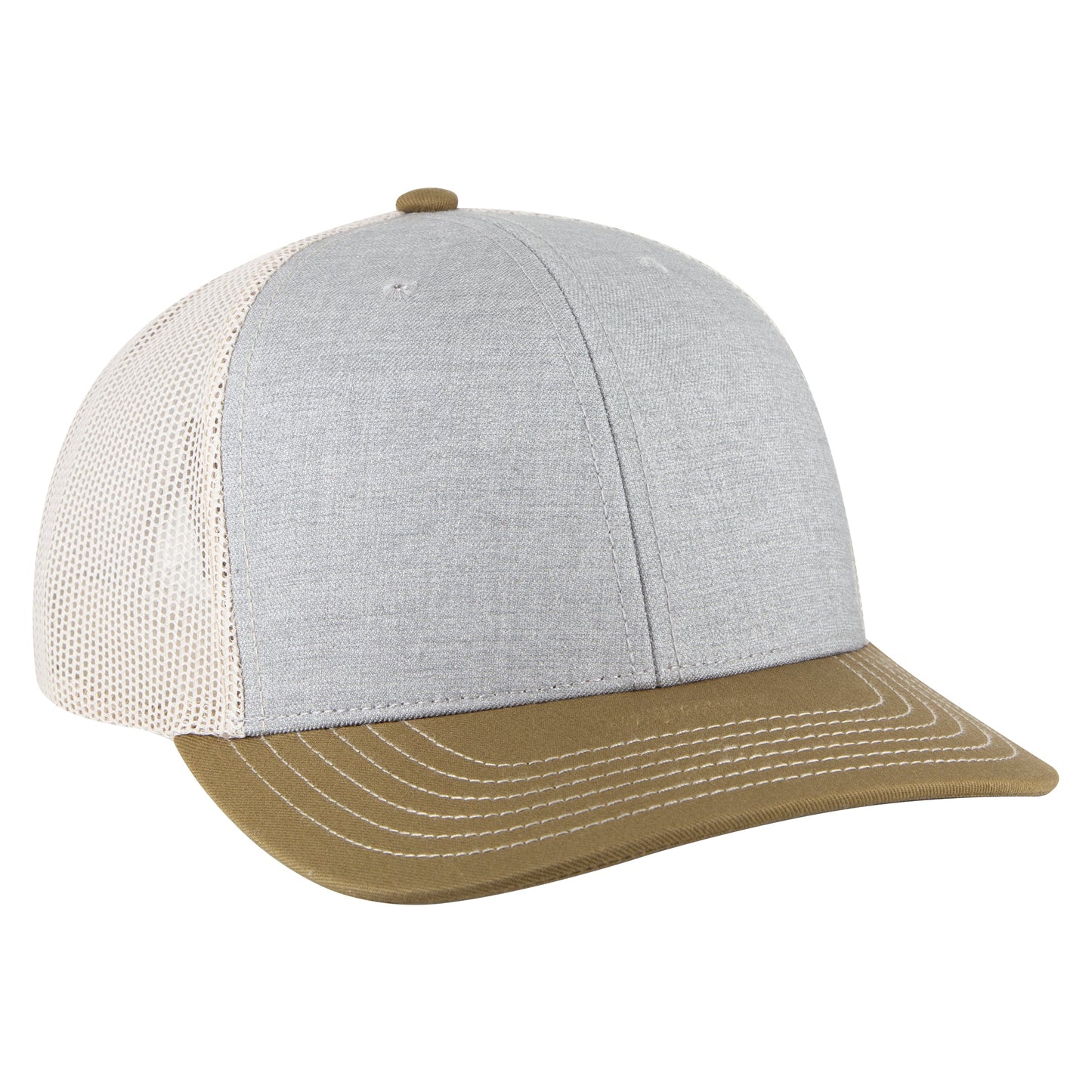 Otto Cap 112-1 6 Panel Mid Profile Mesh Back Trucker Cap
