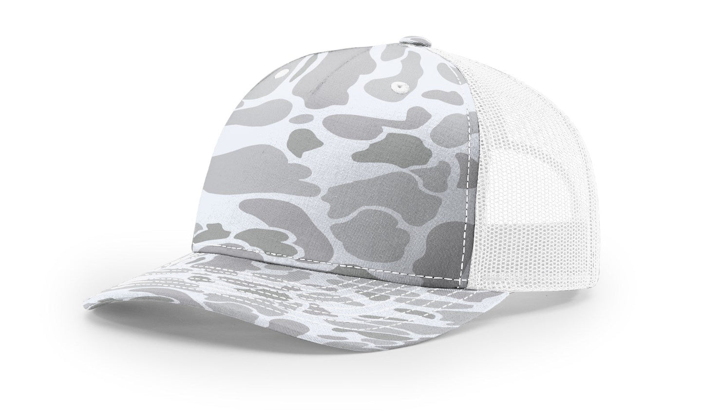 Richardson 112PFP Printed Five Panel Trucker Hat Camo Hat