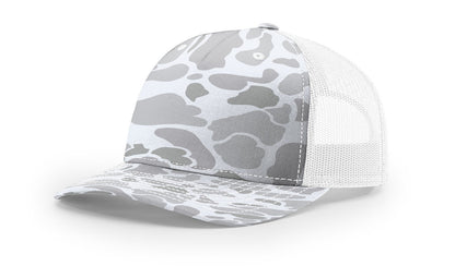 Richardson 112PFP Printed Five Panel Trucker Hat Camo Hat