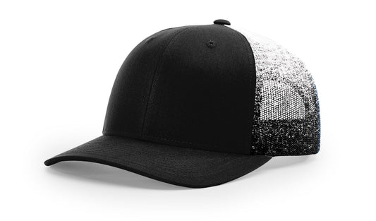 Richardson 112PM Printed Mesh Back Trucker Cap Snapback Hat - Star Hats & Embroidery