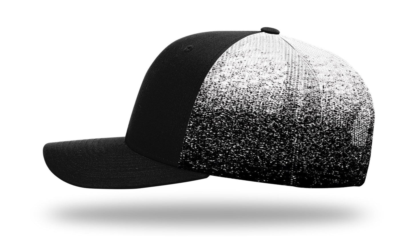 Richardson 112PM Printed Mesh Back Trucker Cap Snapback Hat
