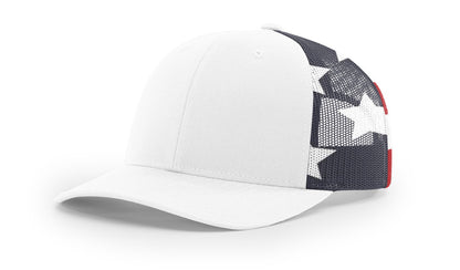 Richardson 112PM Printed Mesh Back Trucker Cap Snapback Hat