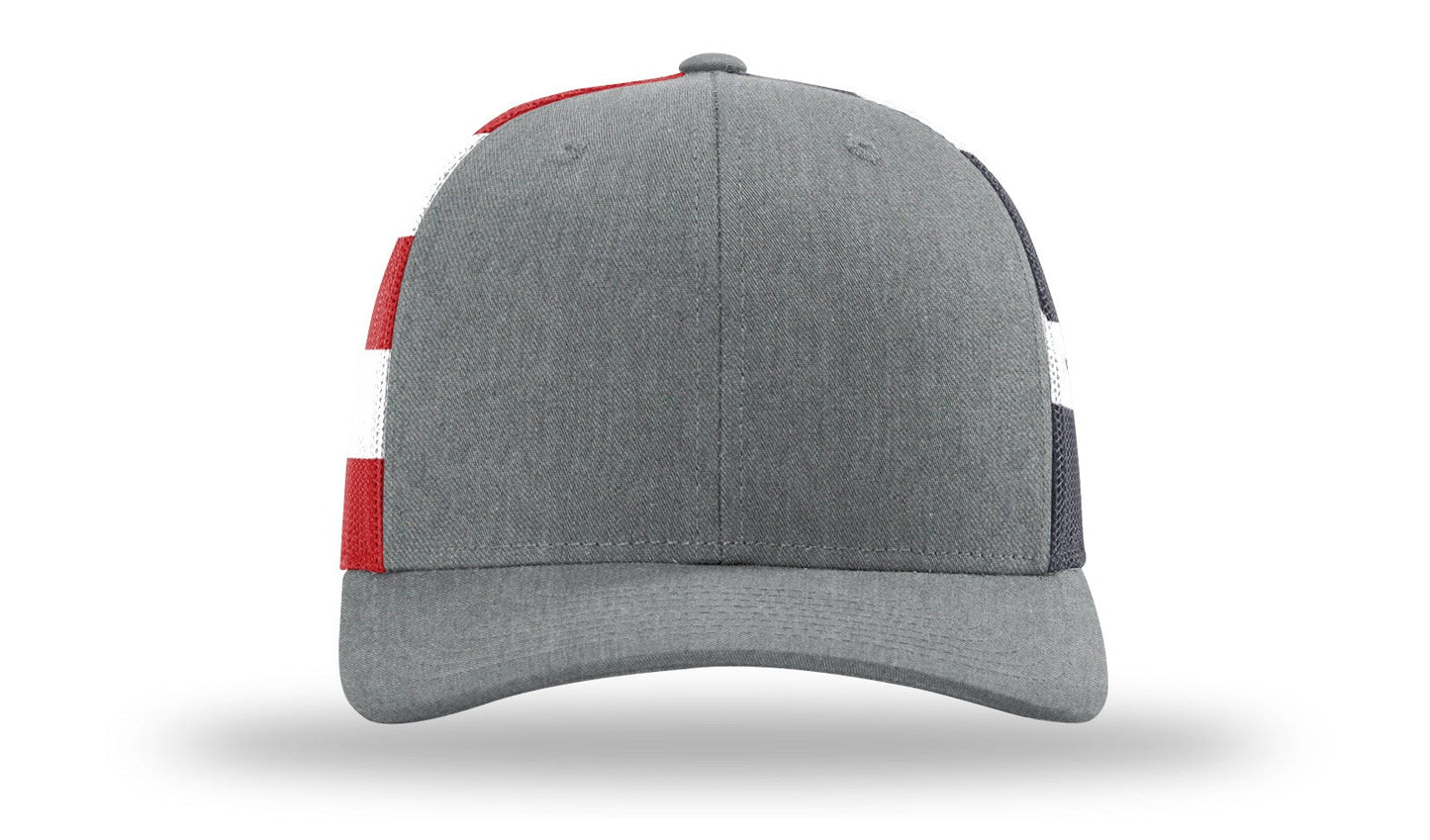 Richardson 112PM Printed Mesh Back Trucker Cap Snapback Hat