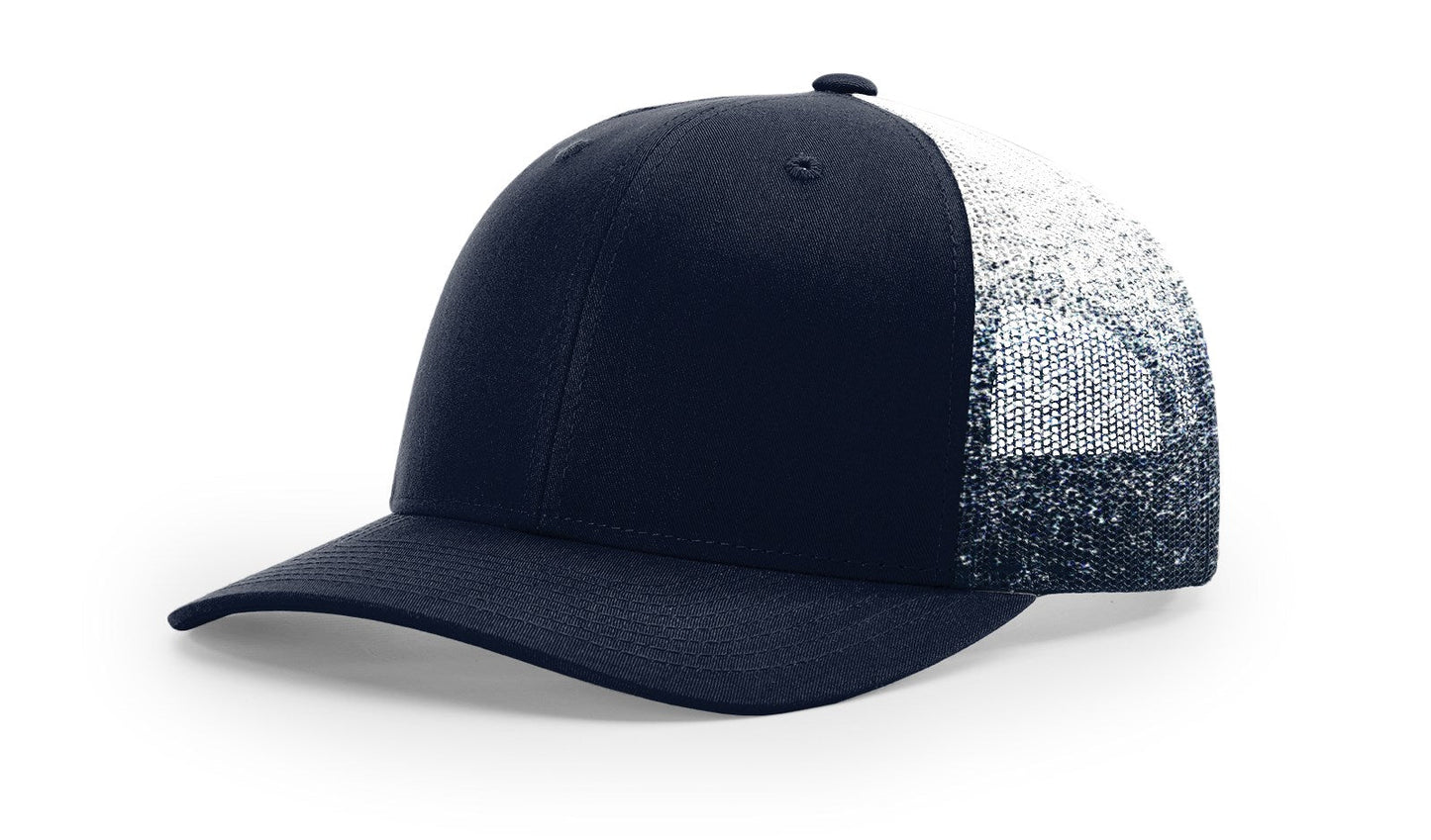Richardson 112PM Printed Mesh Back Trucker Cap Snapback Hat