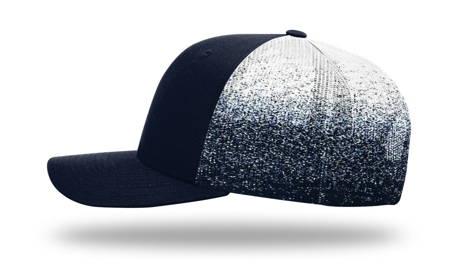 Richardson 112PM Printed Mesh Back Trucker Cap Snapback Hat