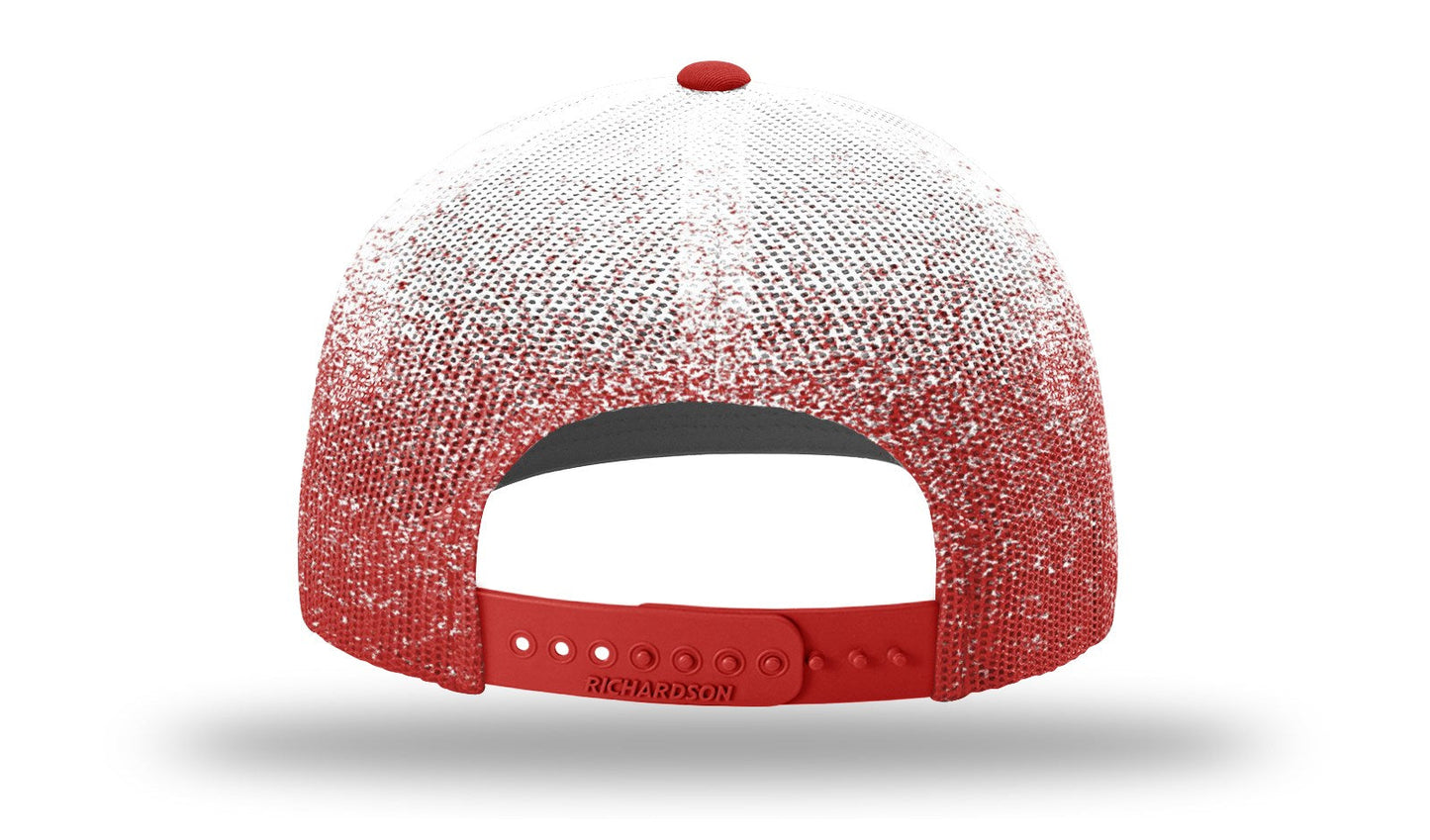 Richardson 112PM Printed Mesh Back Trucker Cap Snapback Hat