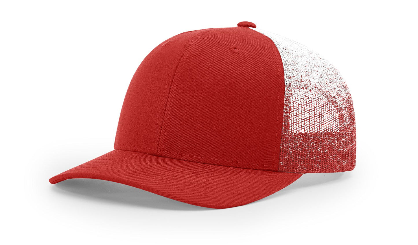 Richardson 112PM Printed Mesh Back Trucker Cap Snapback Hat