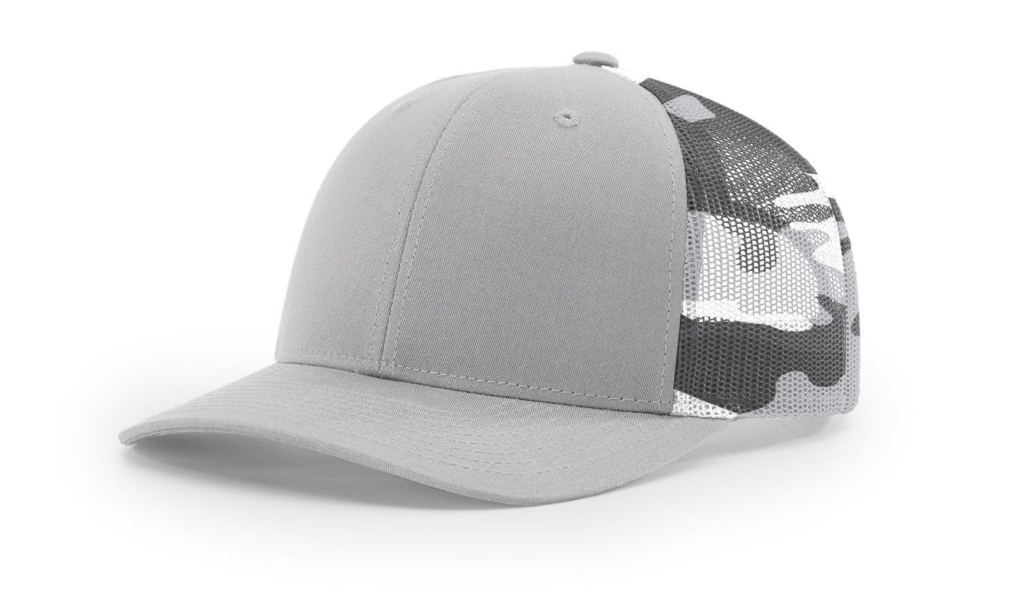 Richardson 112PM Printed Mesh Back Trucker Cap Snapback Hat
