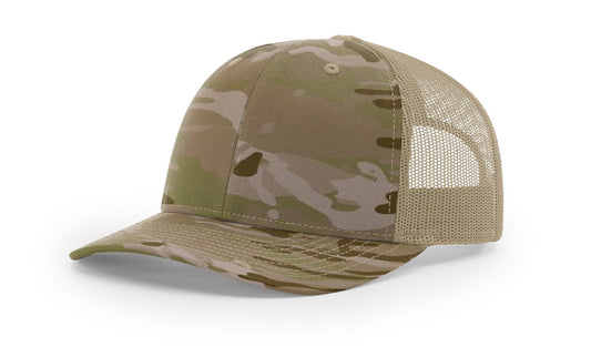 Richardson 112PT Printed Tactical Trucker Hat - Star Hats & Embroidery