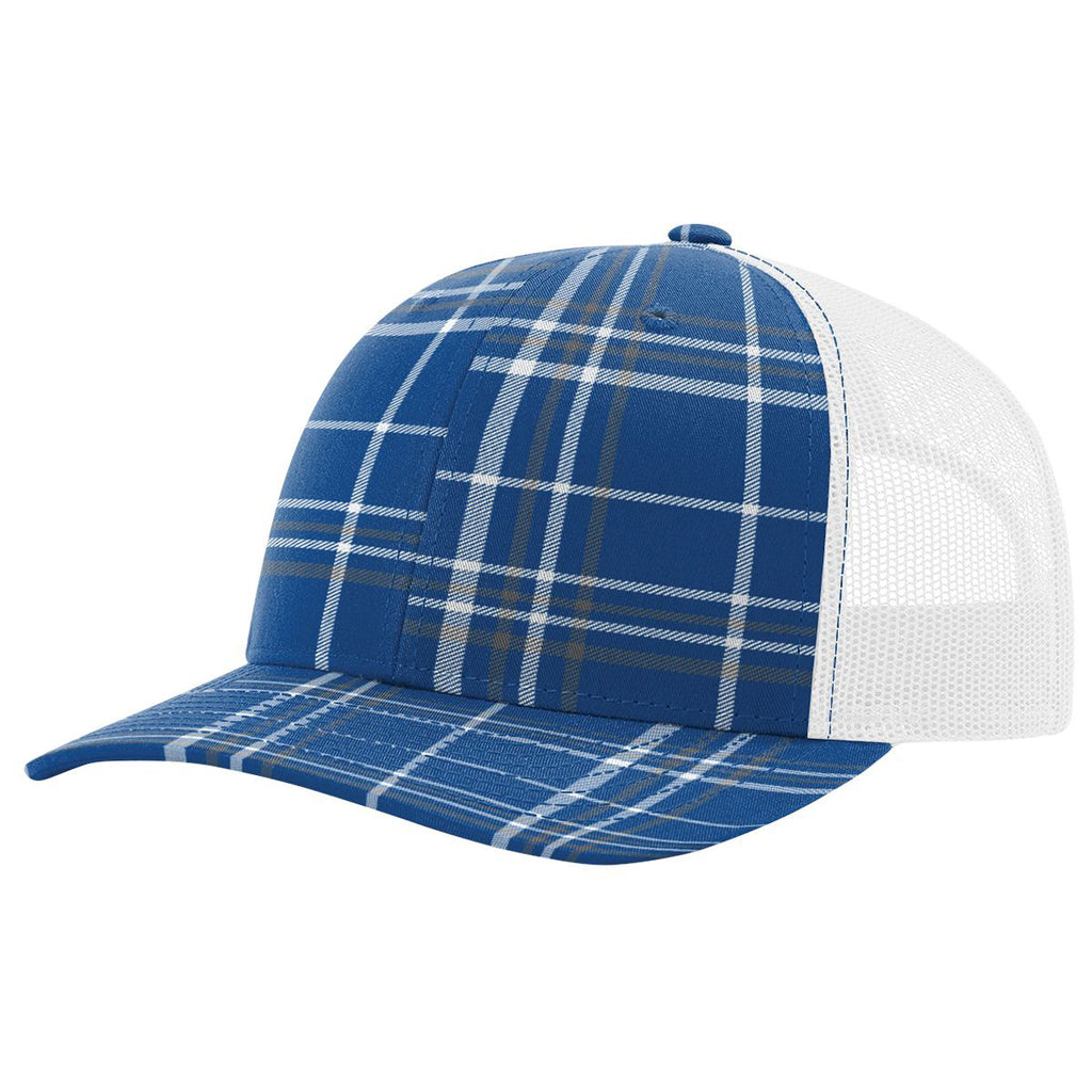 Plaid Print Navy/Charcoal/White color variant