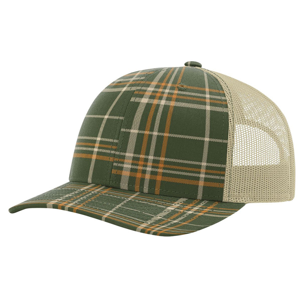 Plaid Print Thyme Green/Toast/Khaki color variant