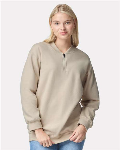Gildan SF008 Unisex Softstyle® Midweight Quarter-Zip Sweatshirt