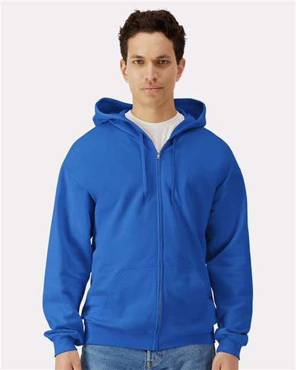 Gildan SF600 Unisex Softstyle® Midweight Full-Zip Hooded Sweatshirt