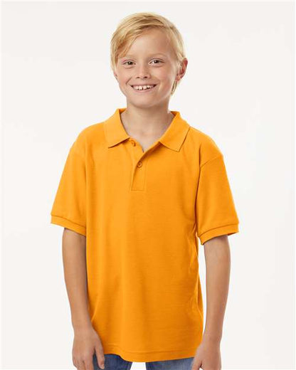 AllPro 62800Y Youth Pique Polo