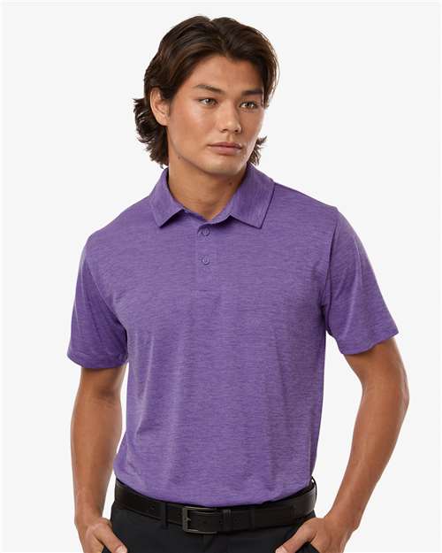 AllPro 4HM00 Men's Pro-Lock Performance Mélange Polo