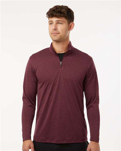 AllPro 4HM700 Men's Pro-Lock Performance Mélange Quarter-Zip Pullover