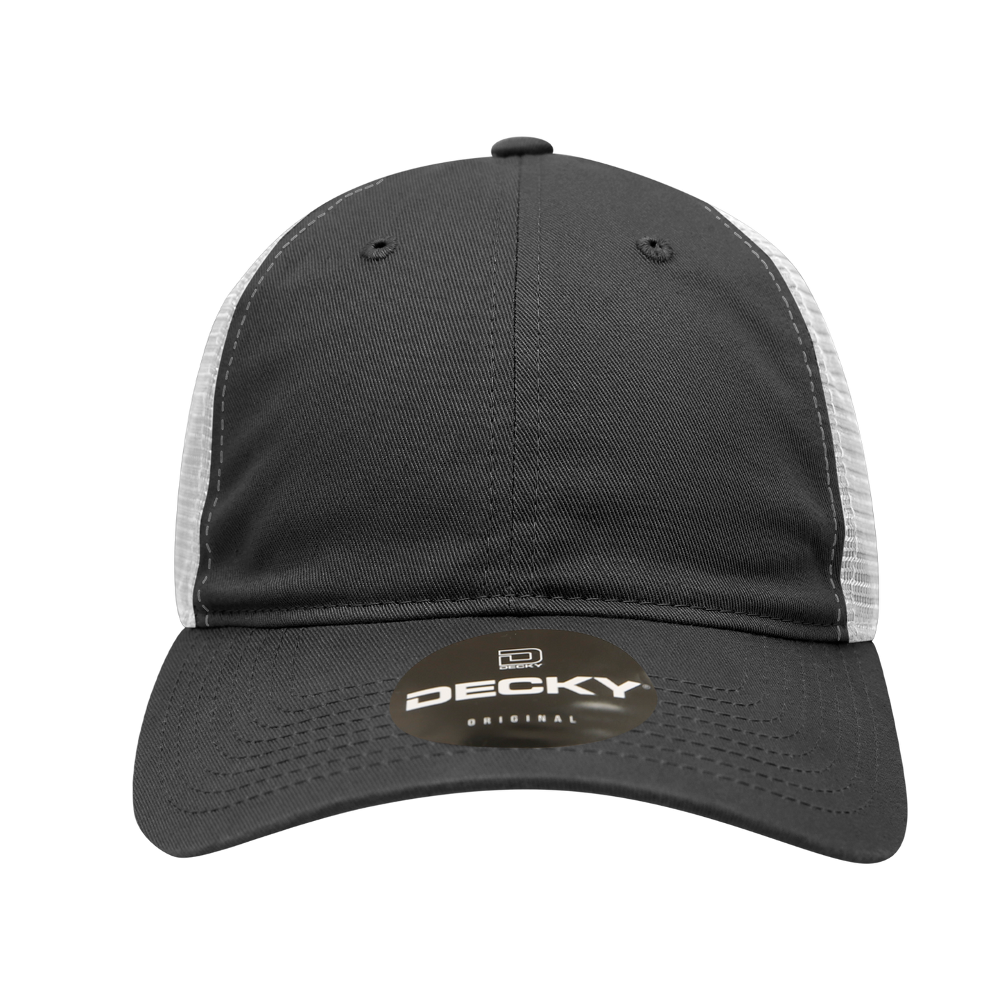 Decky 120 Relaxed Trucker Hats Low Profile 6 Panel Curved Bill Baseball Caps Wholesale