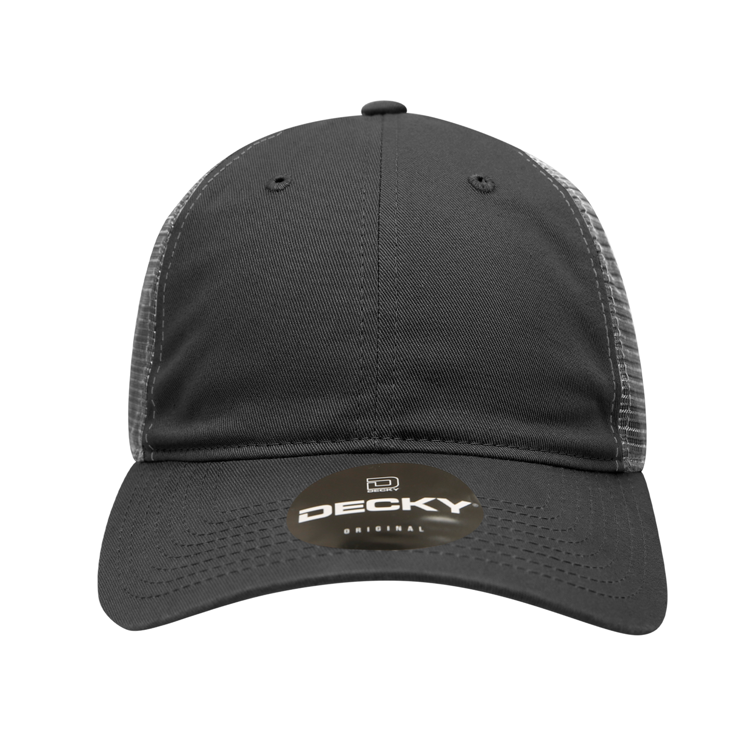 Decky 120 Relaxed Trucker Hats Low Profile 6 Panel Curved Bill Baseball Caps Wholesale