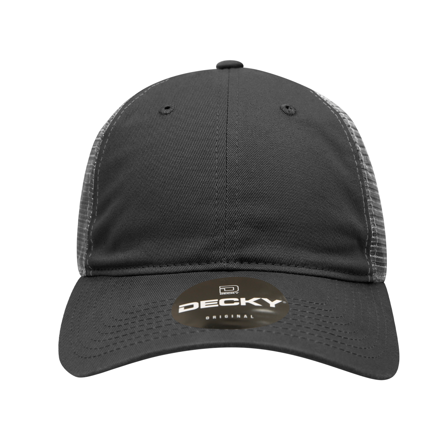 Decky 120 Relaxed Trucker Hats Low Profile 6 Panel Curved Bill Baseball Caps Wholesale