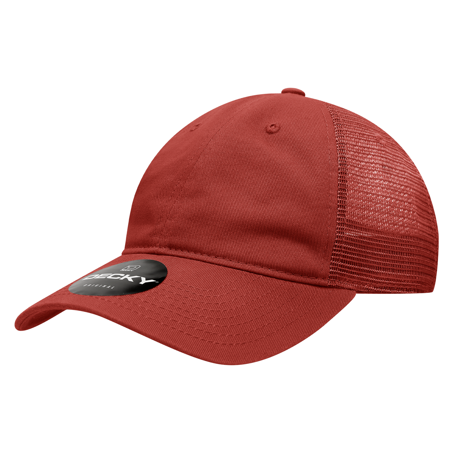 Decky 120 Relaxed Trucker Hats Low Profile 6 Panel Curved Bill Baseball Caps Wholesale