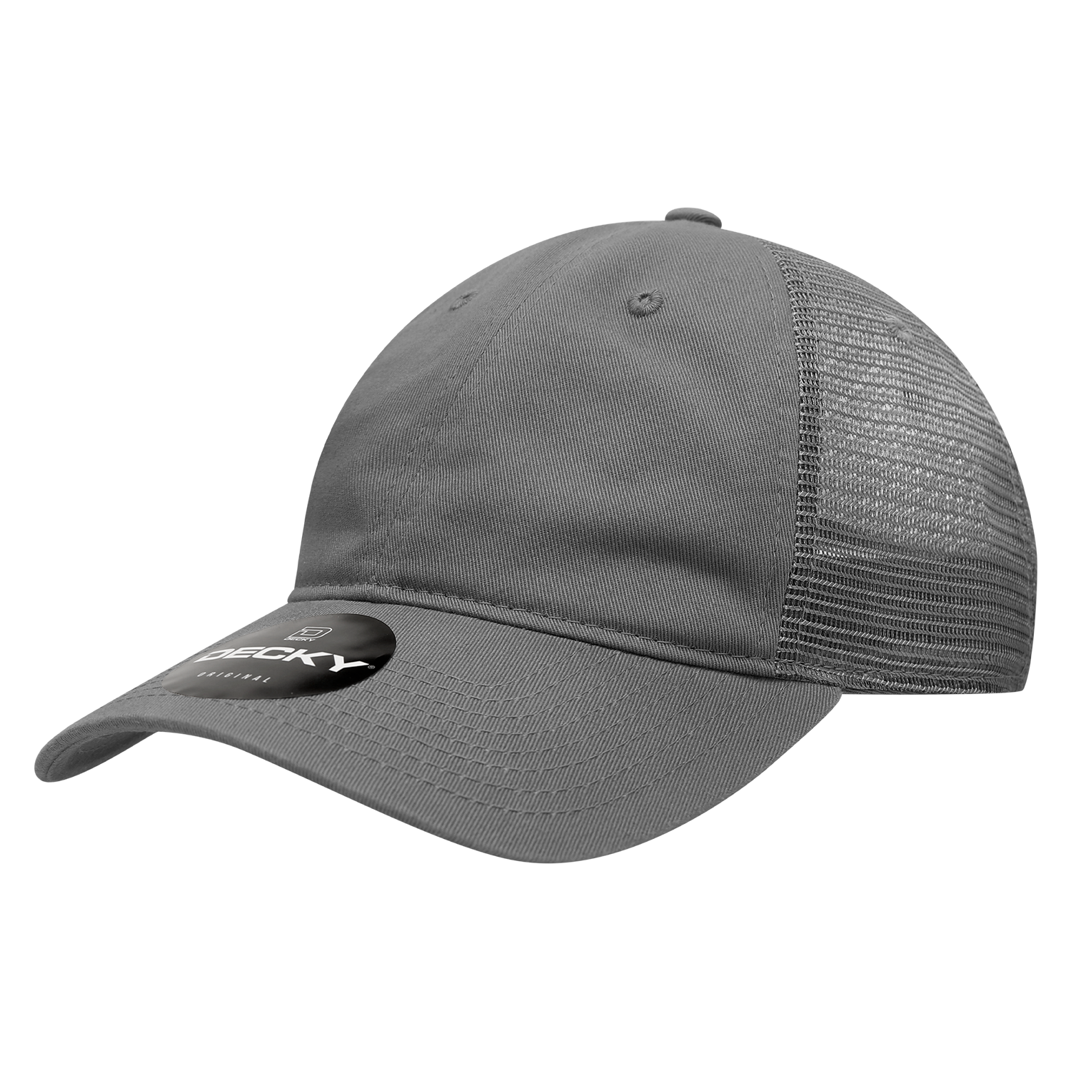 Decky 120 Relaxed Trucker Hats Low Profile 6 Panel Curved Bill Baseball Caps Wholesale