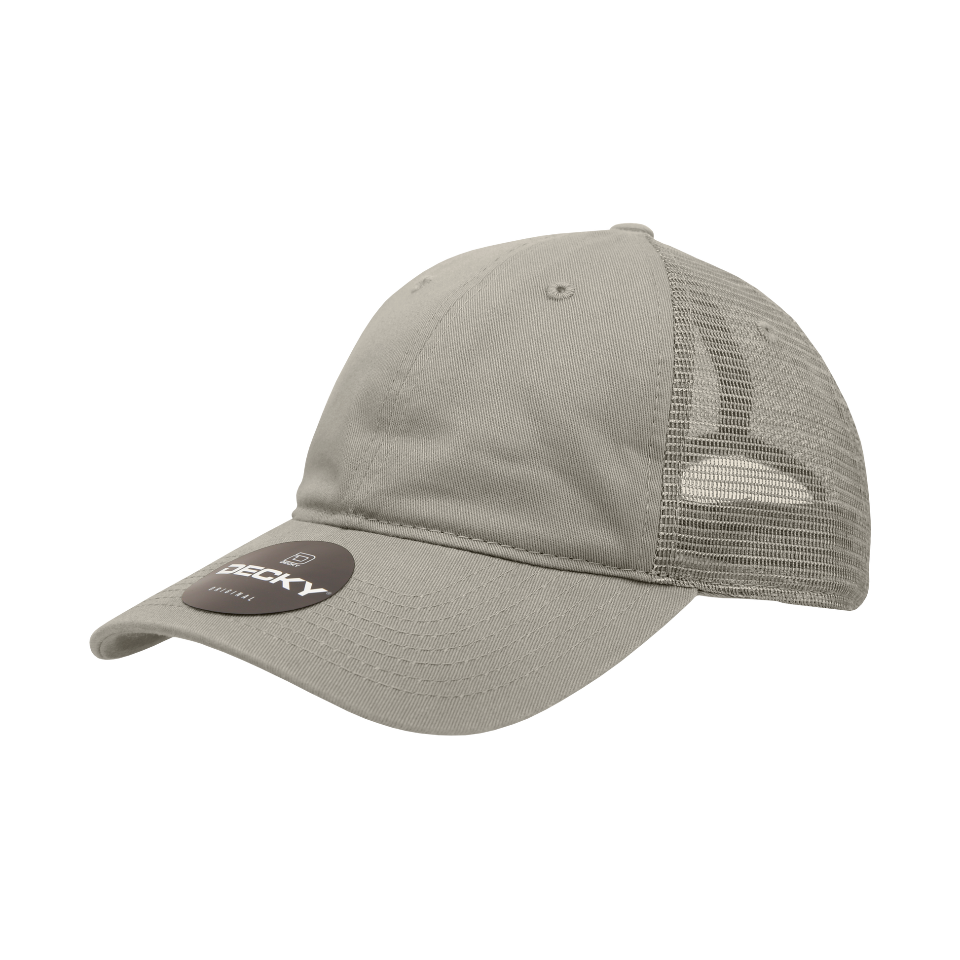 Decky 120 Relaxed Trucker Hats Low Profile 6 Panel Curved Bill Baseball Caps Wholesale