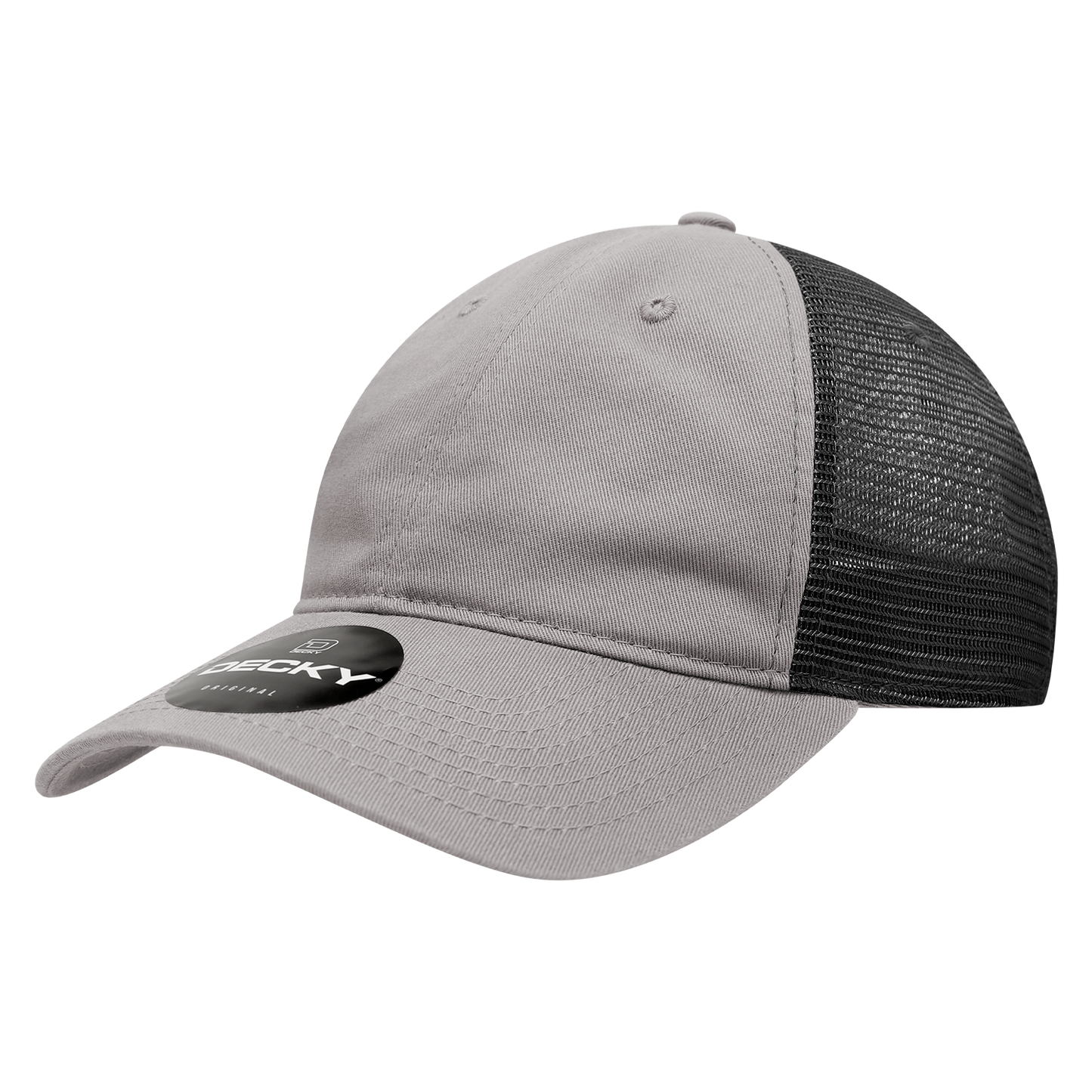 Decky 120 Relaxed Trucker Hats Low Profile 6 Panel Curved Bill Baseball Caps Wholesale