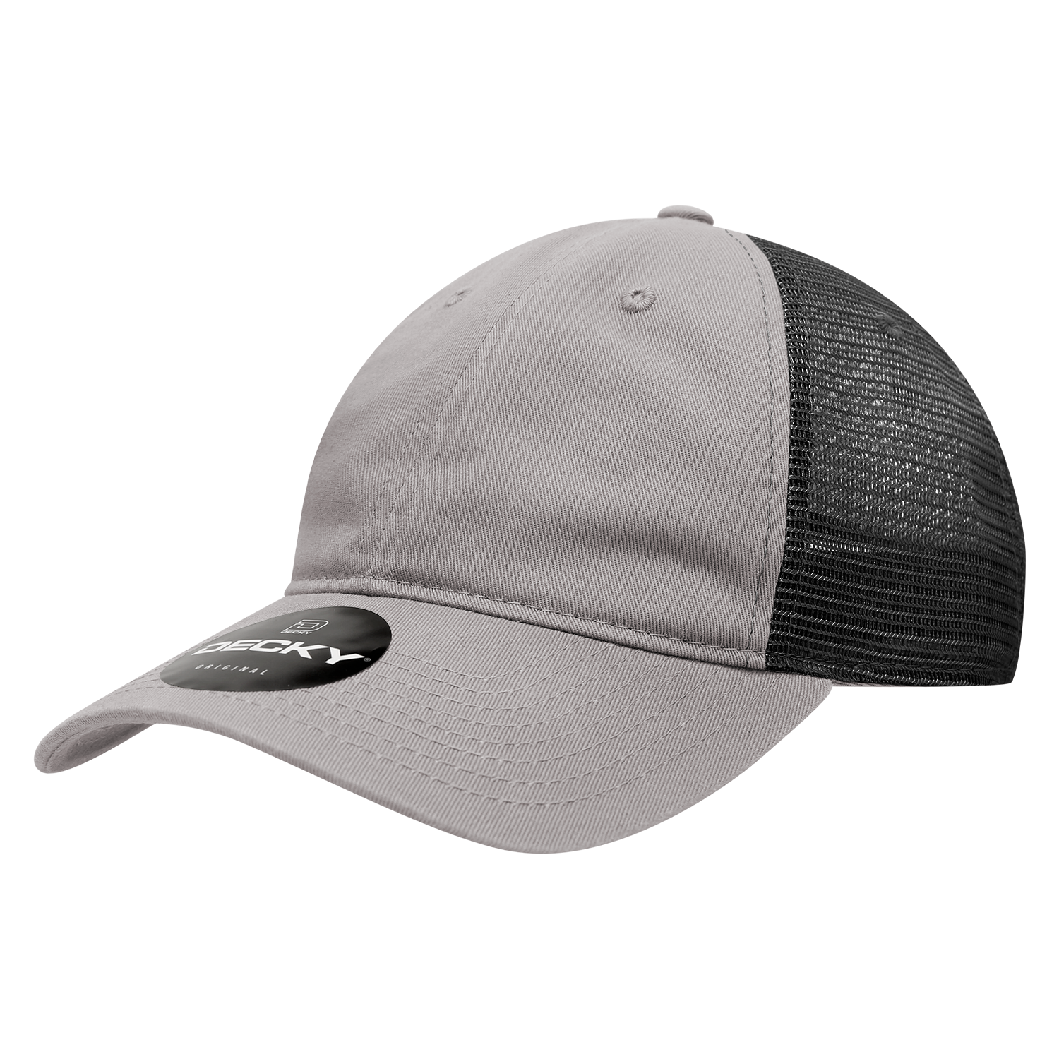 Decky 120 Relaxed Trucker Hats Low Profile 6 Panel Curved Bill Baseball Caps Wholesale