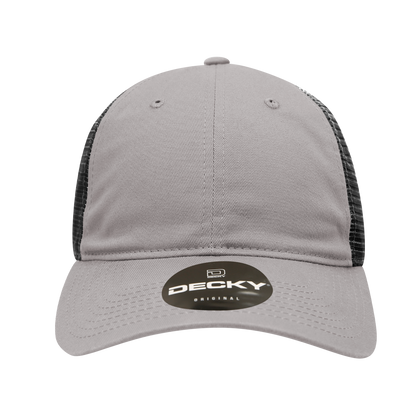 Decky 120 Relaxed Trucker Hats Low Profile 6 Panel Curved Bill Baseball Caps Wholesale