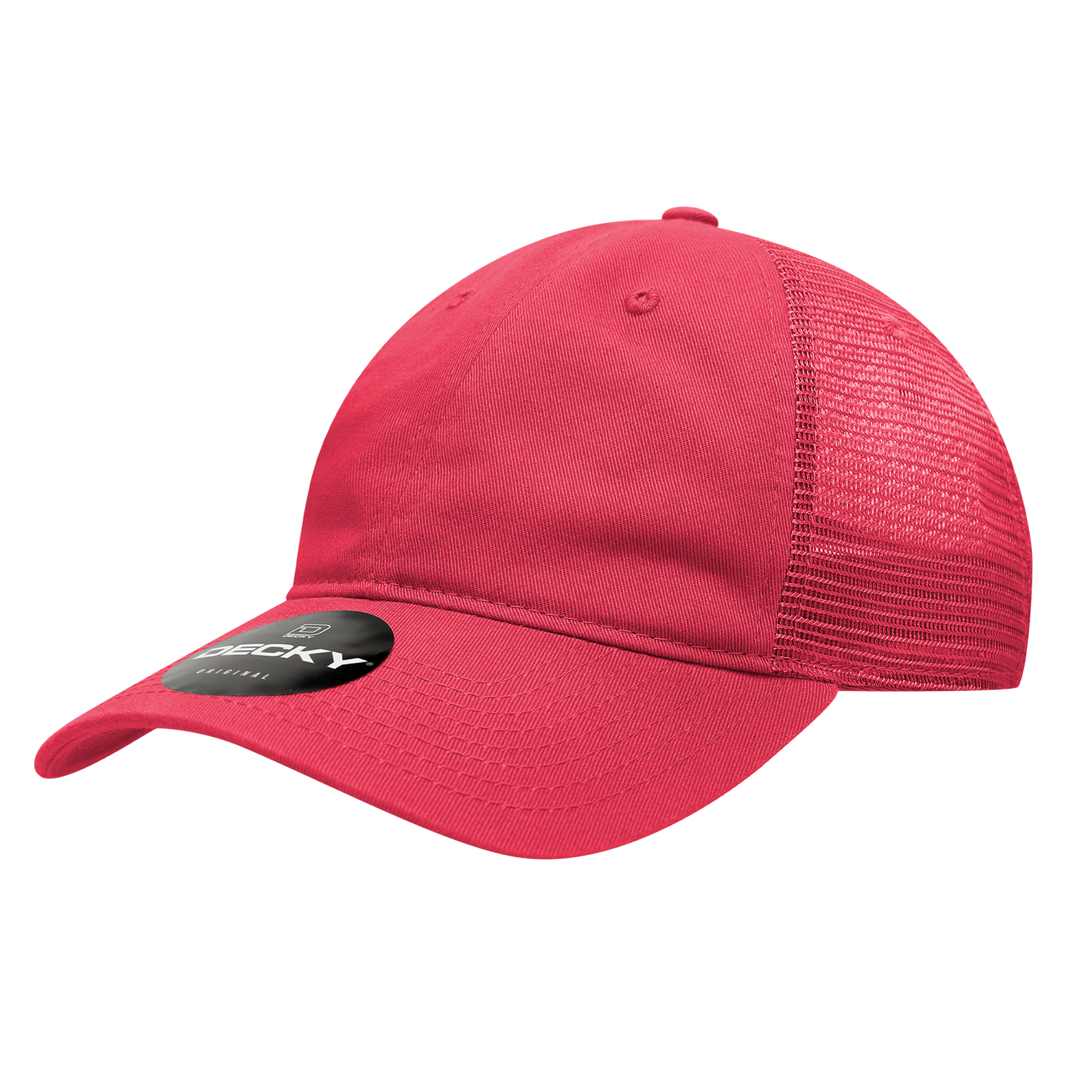 Decky 120 Relaxed Trucker Hats Low Profile 6 Panel Curved Bill Baseball Caps Wholesale
