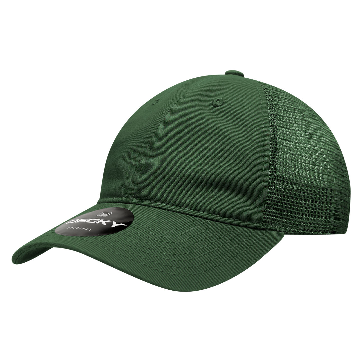 Decky 120 Relaxed Trucker Hats Low Profile 6 Panel Curved Bill Baseball Caps Wholesale