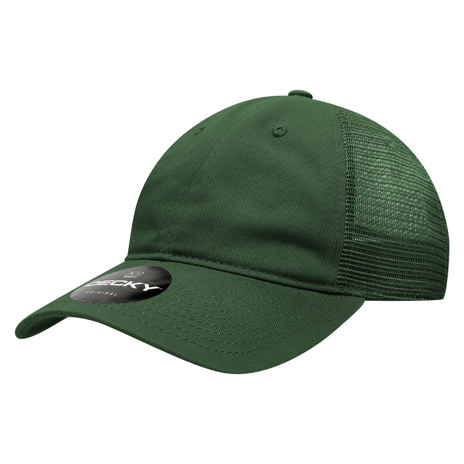 Decky 120 Relaxed Trucker Hats Low Profile 6 Panel Curved Bill Baseball Caps Wholesale