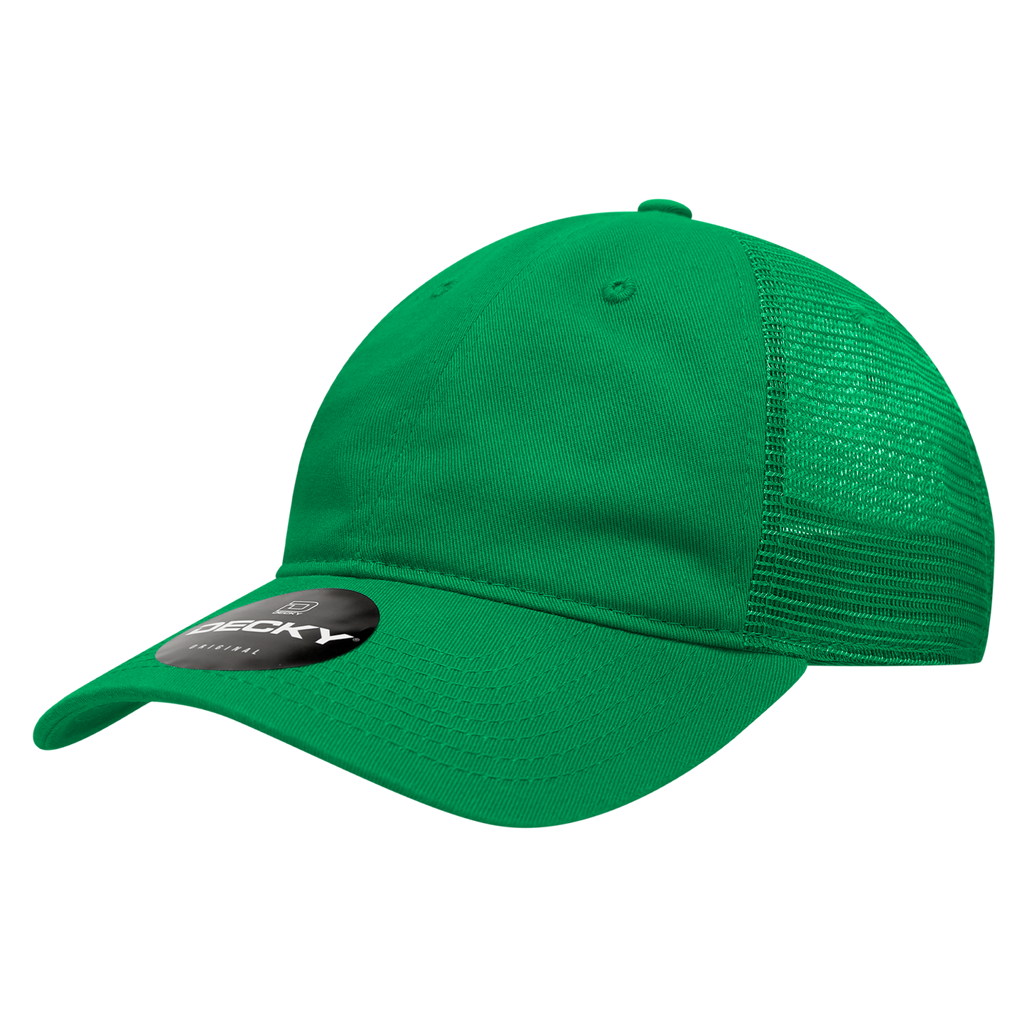 Decky 120 Relaxed Trucker Hats Low Profile 6 Panel Curved Bill Baseball Caps Wholesale
