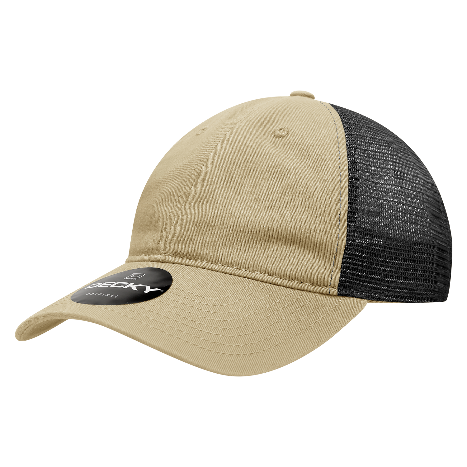 Decky 120 Relaxed Trucker Hats Low Profile 6 Panel Curved Bill Baseball Caps Wholesale