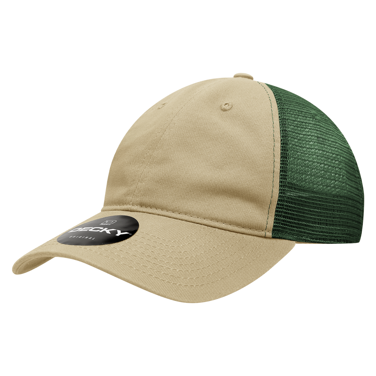 Decky 120 Relaxed Trucker Hats Low Profile 6 Panel Curved Bill Baseball Caps Wholesale