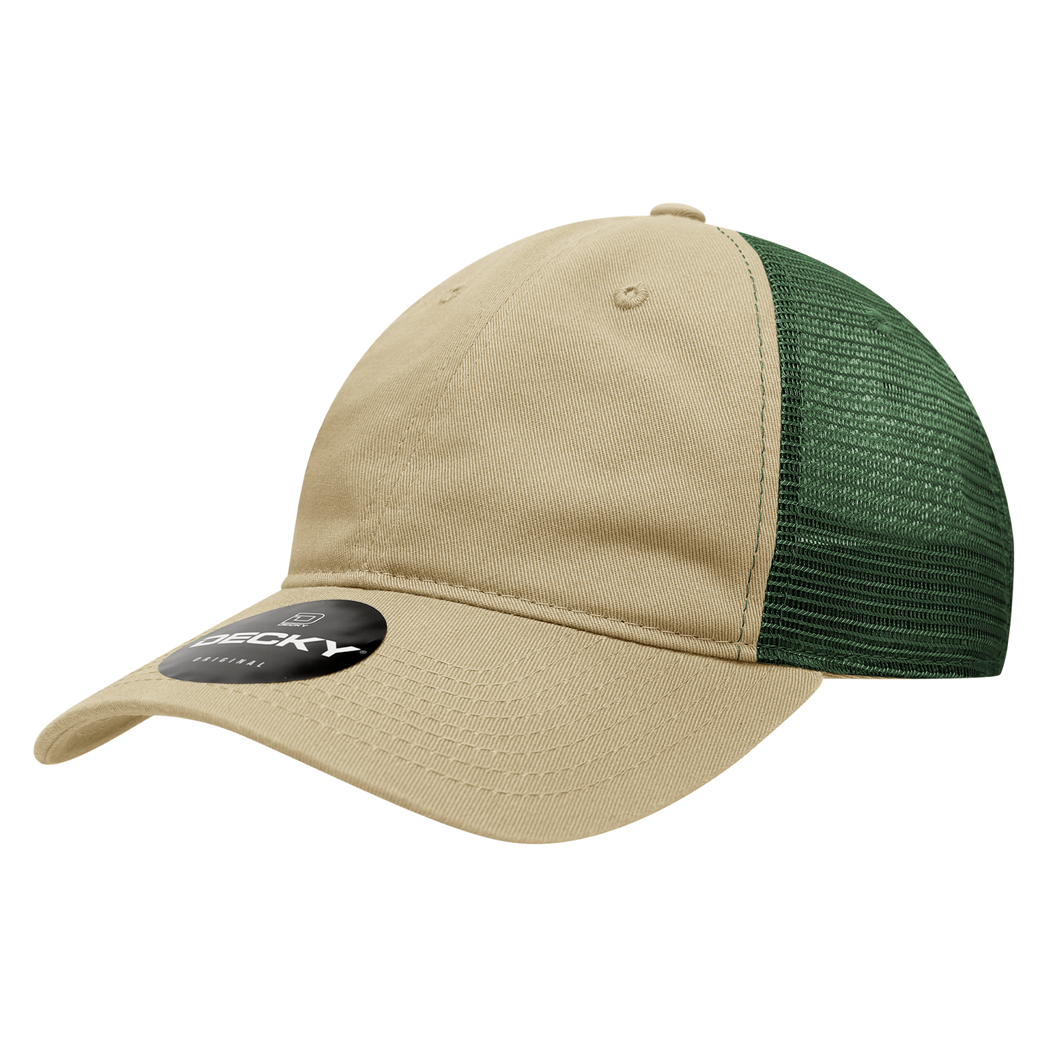 Decky 120 Relaxed Trucker Hats Low Profile 6 Panel Curved Bill Baseball Caps Wholesale