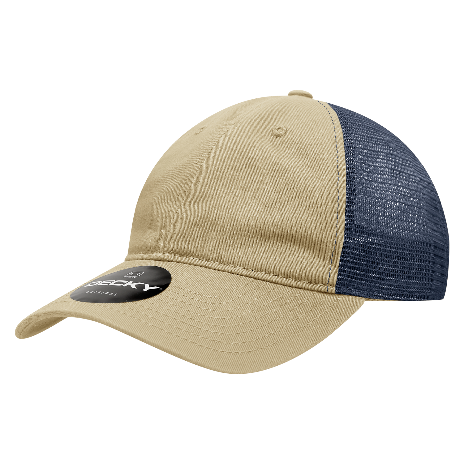 Decky 120 Relaxed Trucker Hats Low Profile 6 Panel Curved Bill Baseball Caps Wholesale