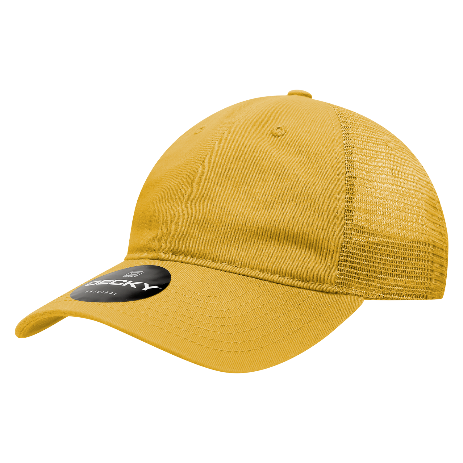 Decky 120 Relaxed Trucker Hats Low Profile 6 Panel Curved Bill Baseball Caps Wholesale