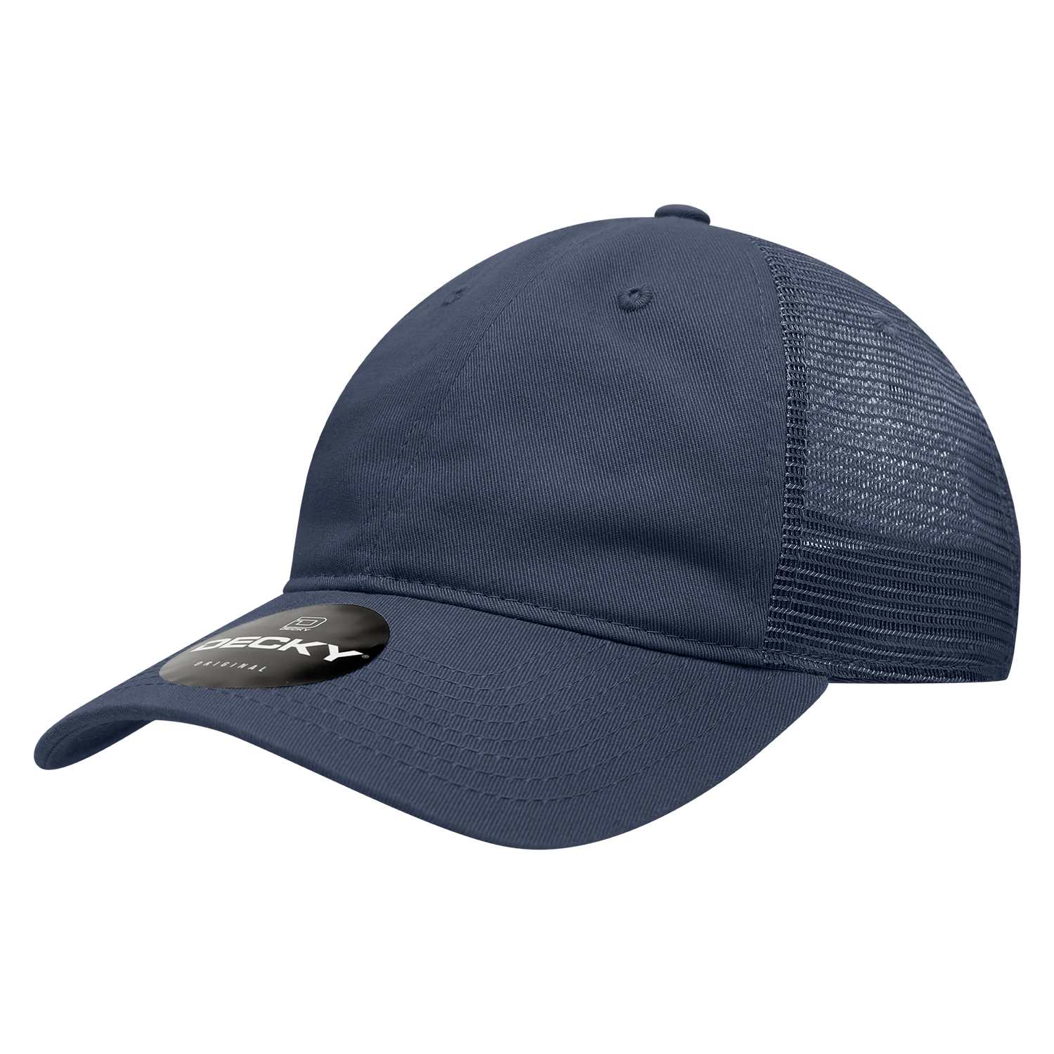 Decky 120 Relaxed Trucker Hats Low Profile 6 Panel Curved Bill Baseball Caps Wholesale
