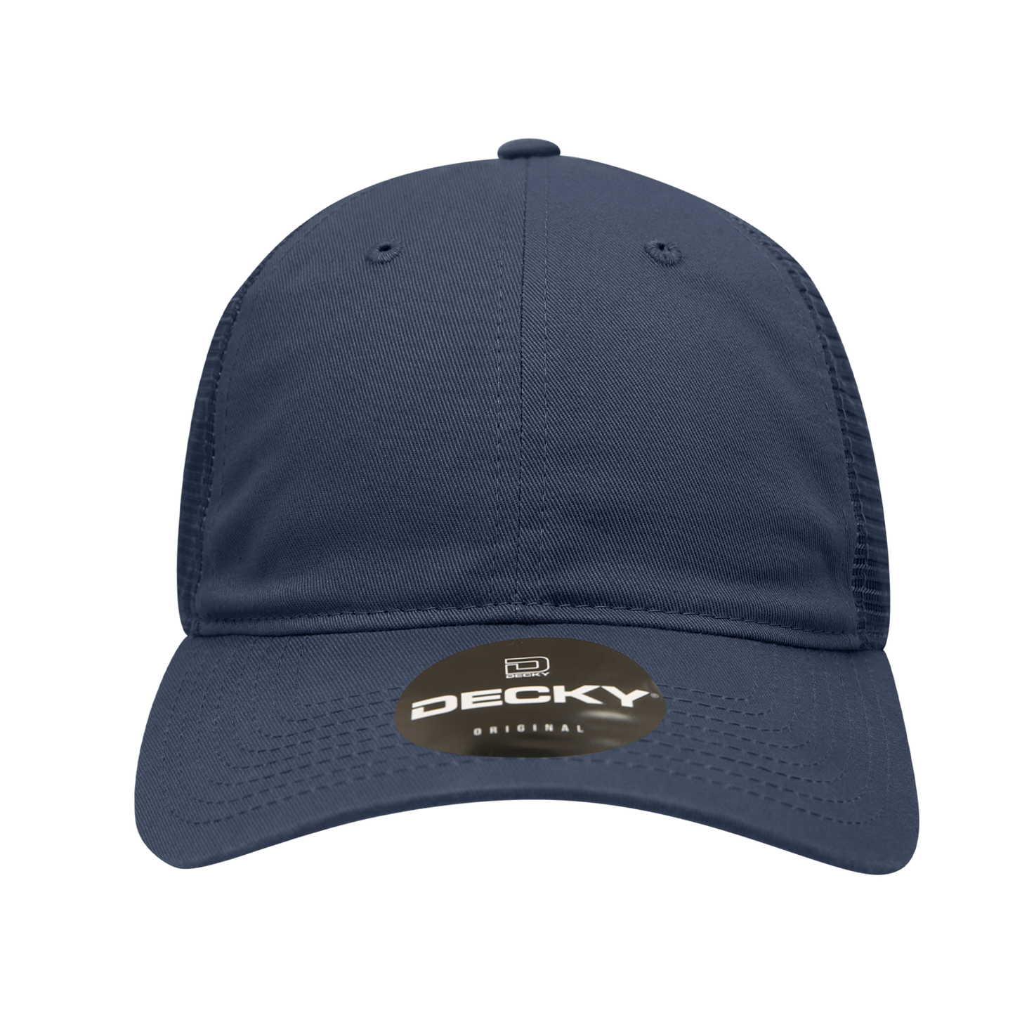 Decky 120 Relaxed Trucker Hats Low Profile 6 Panel Curved Bill Baseball Caps Wholesale
