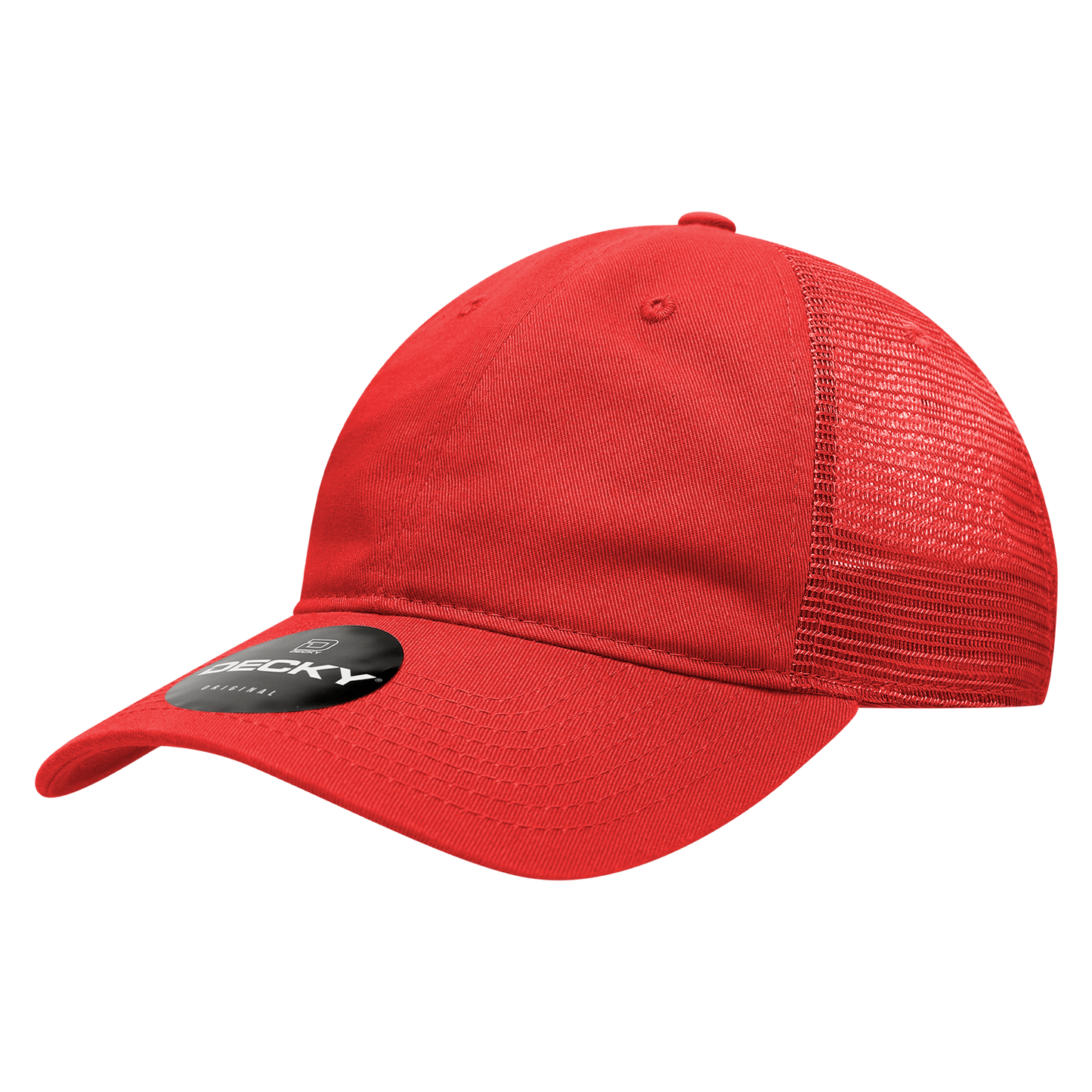 Decky 120 Relaxed Trucker Hats Low Profile 6 Panel Curved Bill Baseball Caps Wholesale